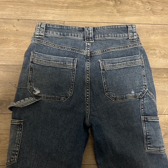 SO Relaxed Fit Distressed Blue Jeans - Picture 9 of 12